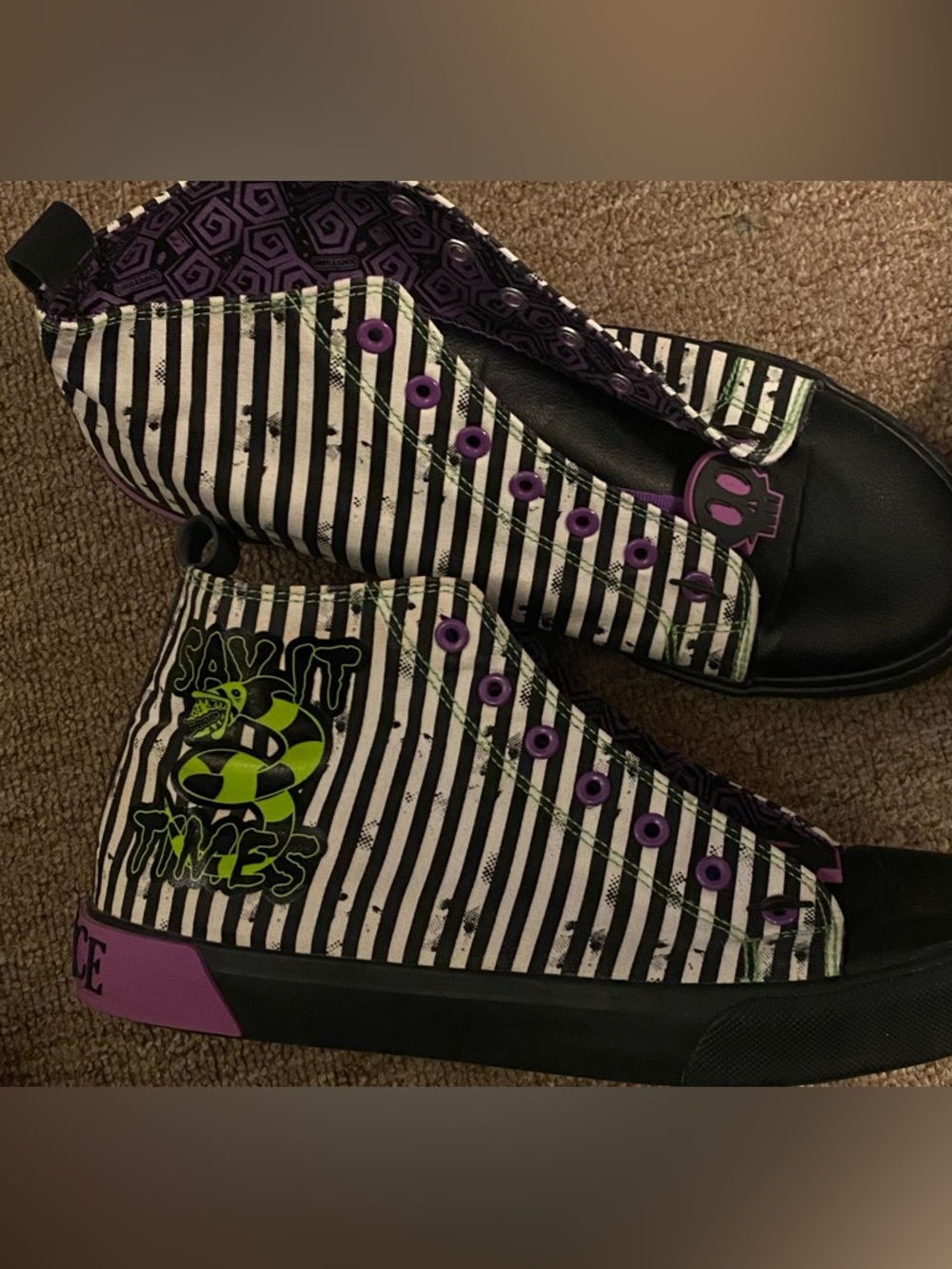 Men’s Beetlejuice Shoes